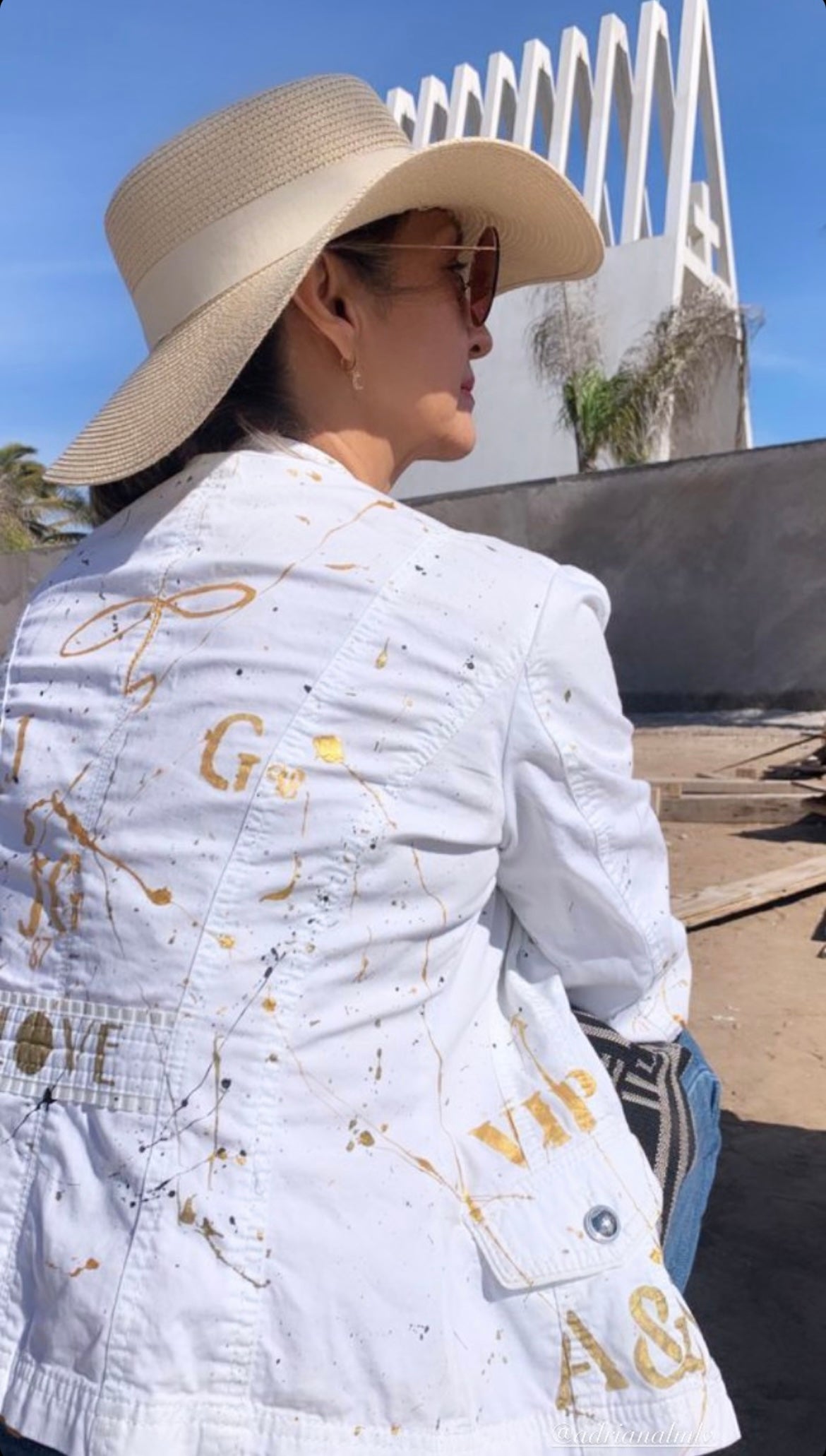 Felicity Jacket (Handpainted)