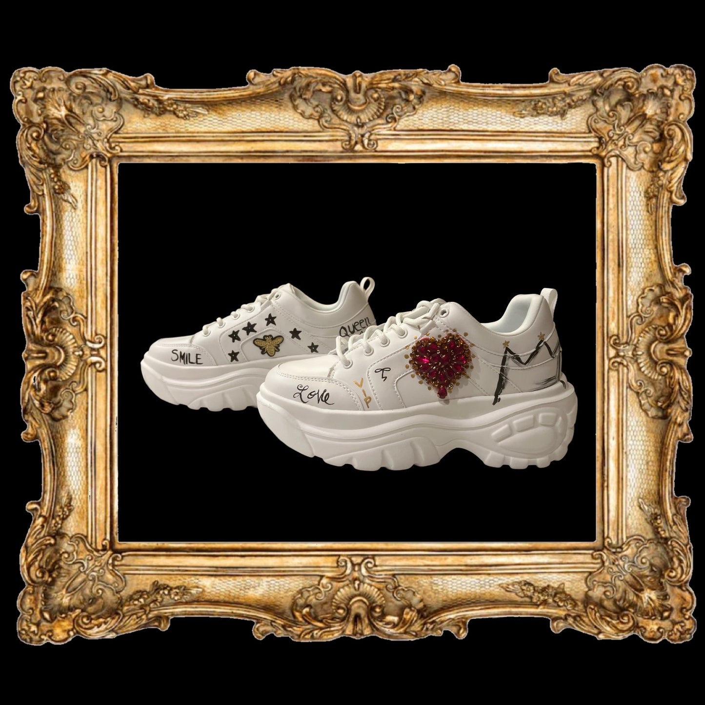 Woman Felicity Sneakers Laura Coppel Art Bulky