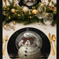 Snowman Charger Plate