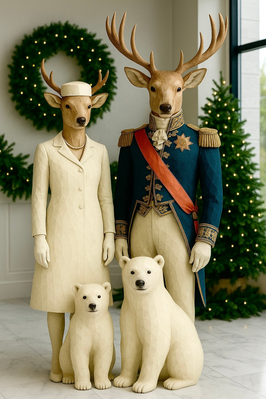 Polar Bear Family Giclee