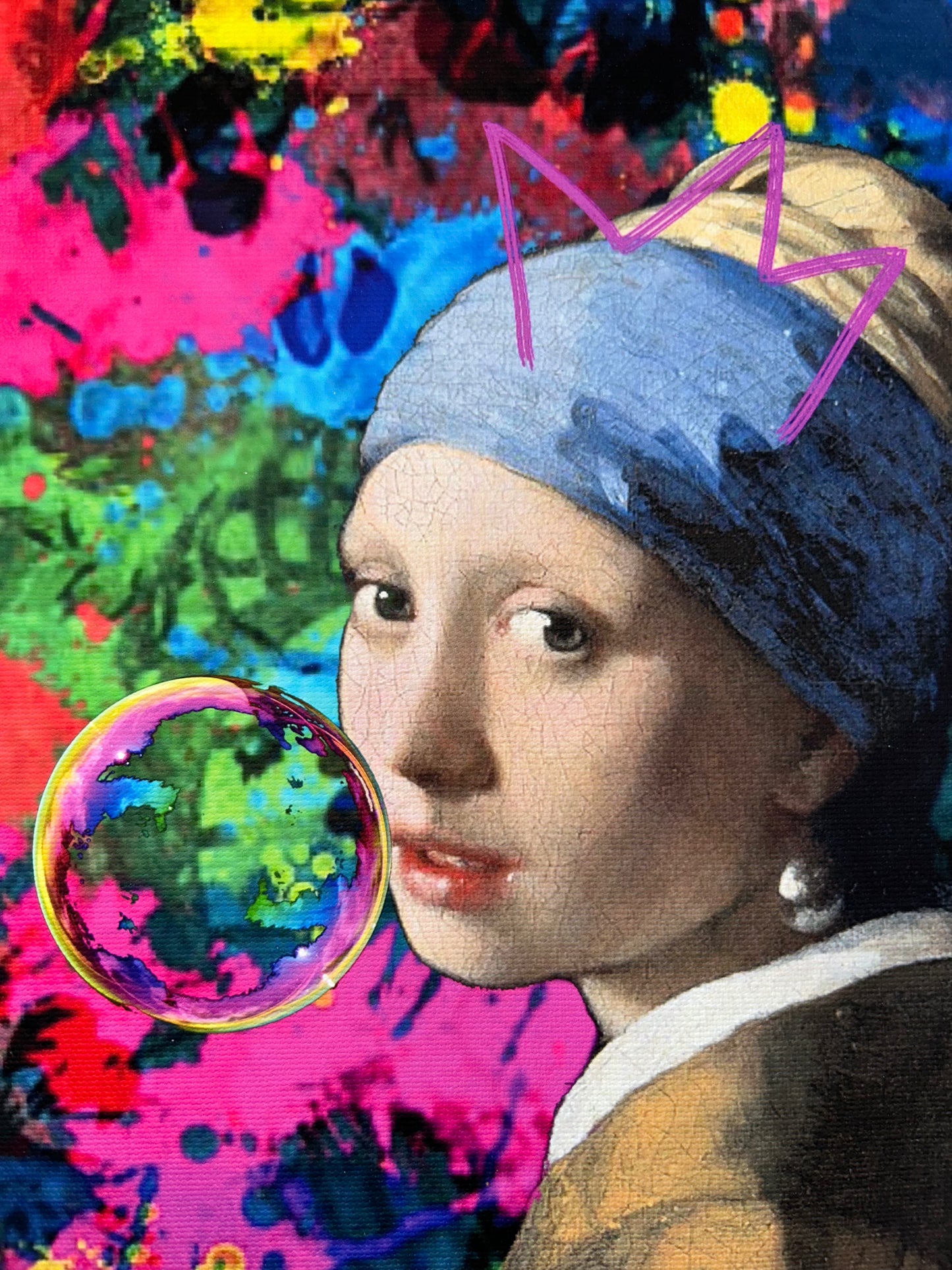 Neon The Girl with the Pearl Earring