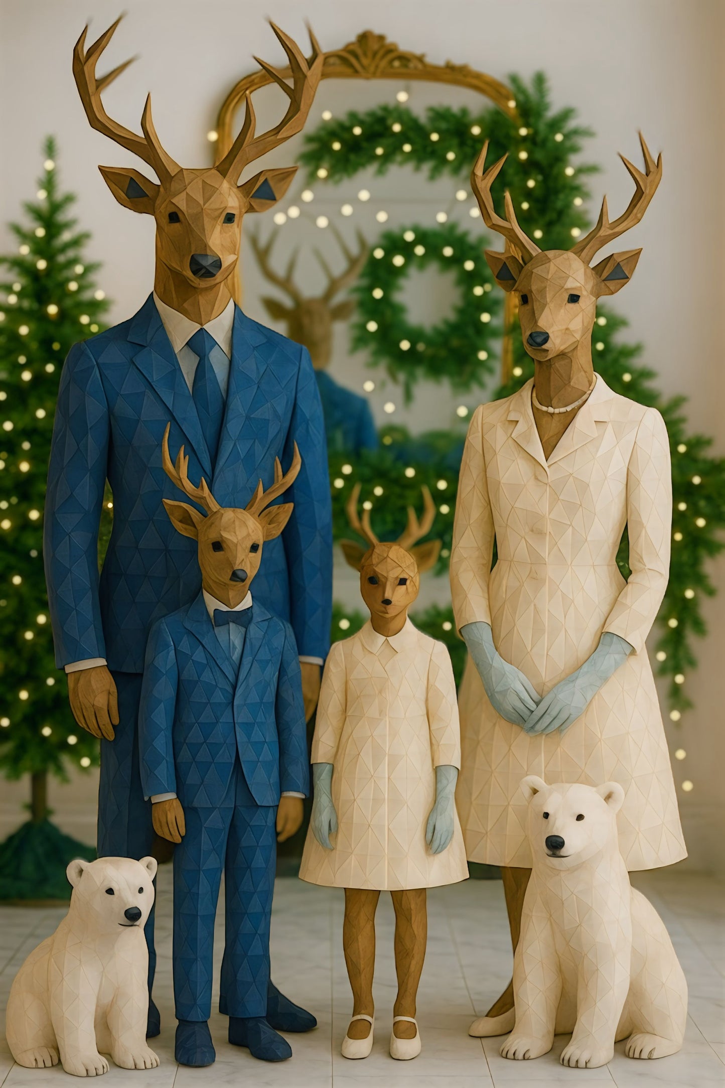 Christmas Family Giclee