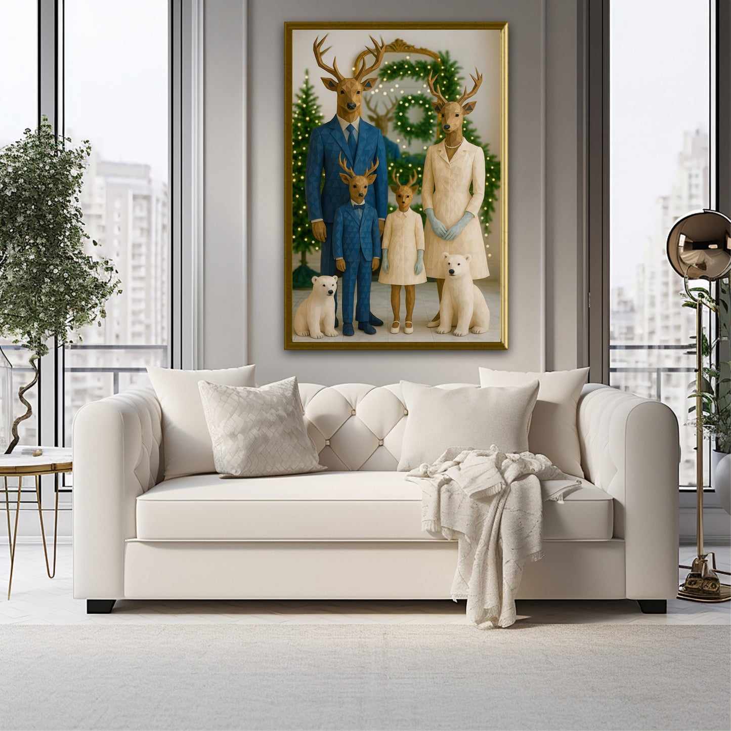 Christmas Family Giclee