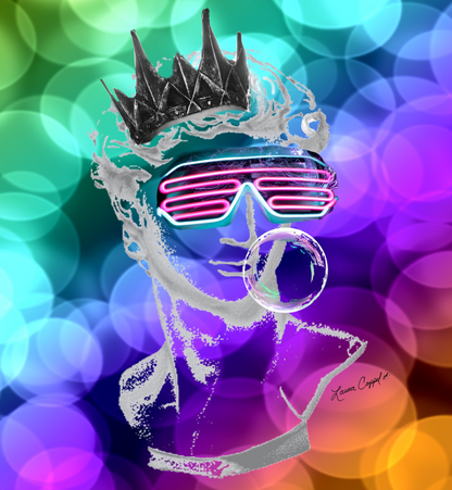 David Neon Giclee
