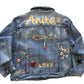 Custom Felicity Jacket (Handpainted or Handpainted With Patches)