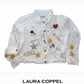 Luxury Felicity Jacket (Handpainted with patches)