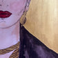 HandPainted Elegance Print on Paper 
