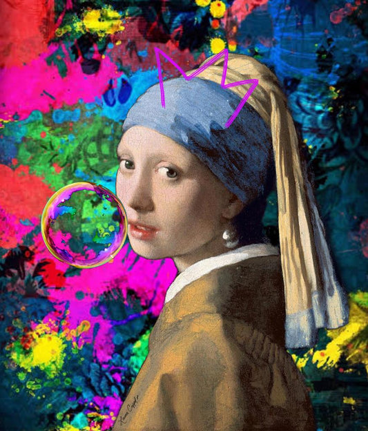 Neon The Girl with the Pearl Earring